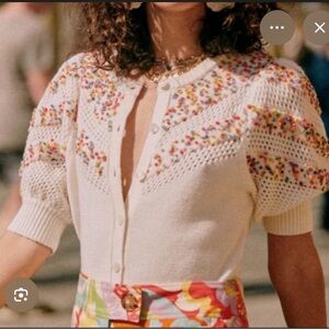 Sezane Joyce knit cardigan